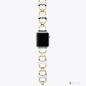 Tory Burch Double-T Link Apple Watch Band✨